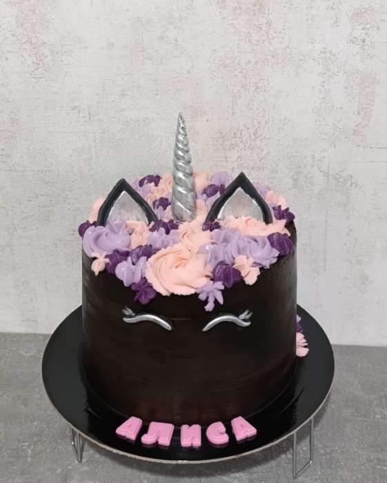 Фотография покупателя товара Молд для заливки Доляна «Взгляд единорога», силикон, 6.5×6.5 см, розовый - Фото 1