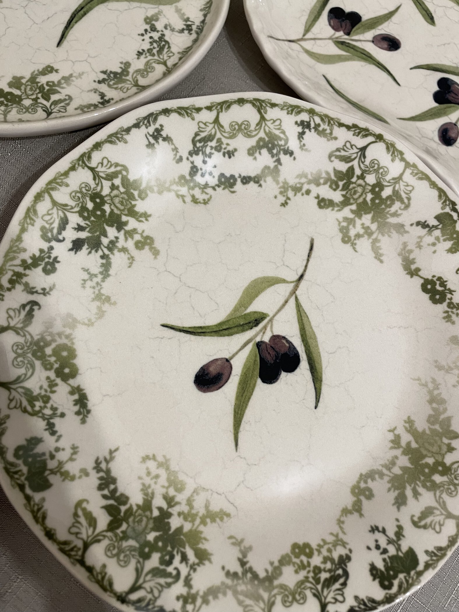 Фотография покупателя товара Тарелка керамическая плоская «Винтаж», 21.5 см, Dolce Ceramo - Фото 1
