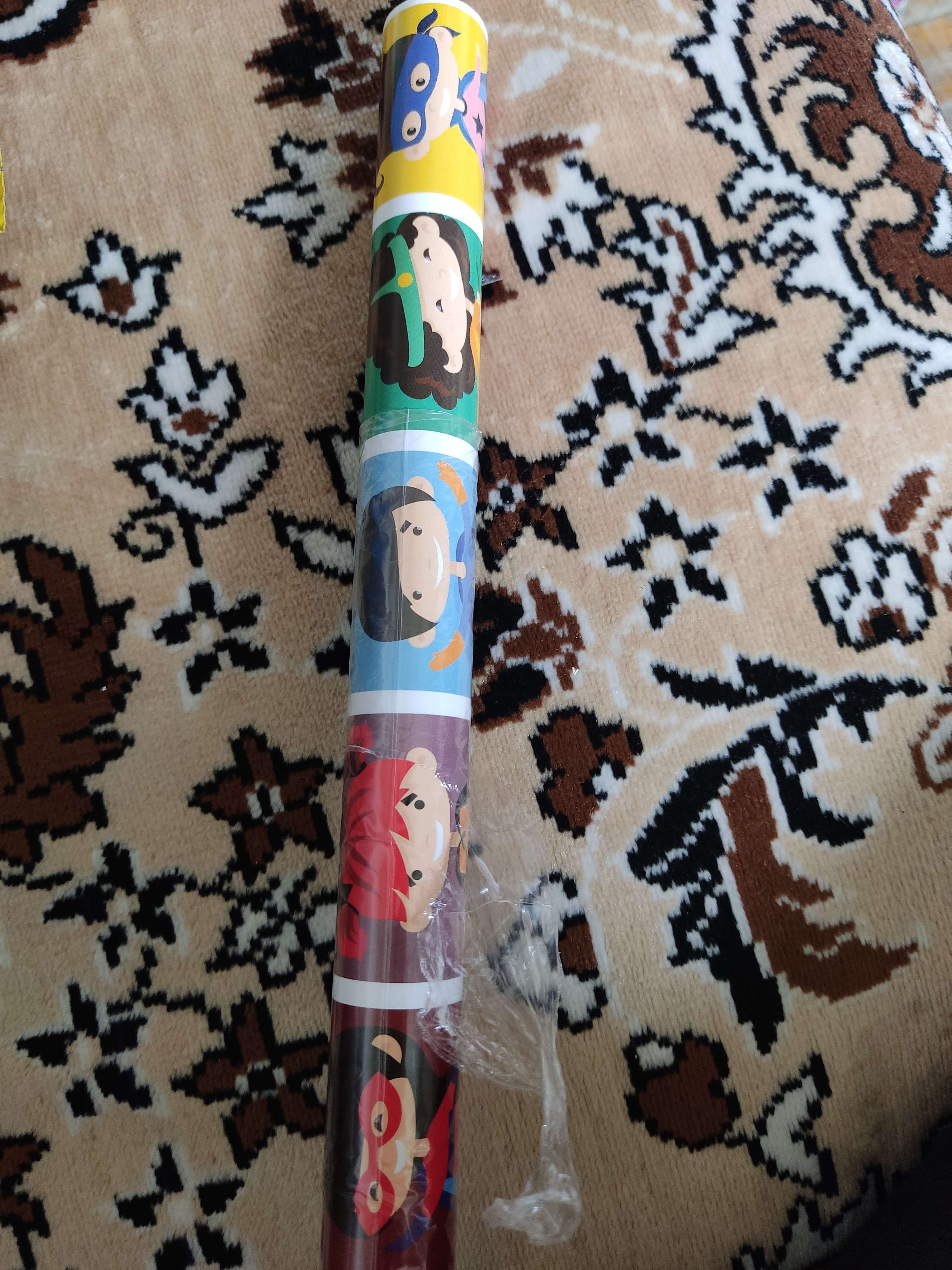 Фотография покупателя товара Бумага глянцевая "Юные герои" 50 х 70 см, 2 листа - Фото 2