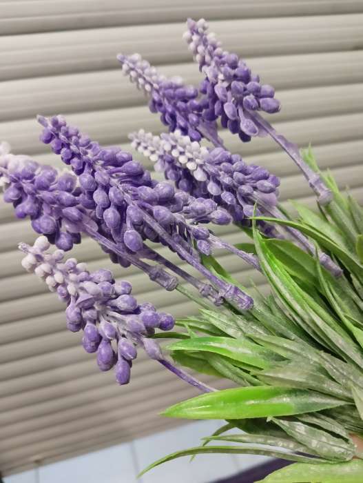 Фотография покупателя товара Букет искусственный «Борец клобучковый», h=30 см - Фото 8