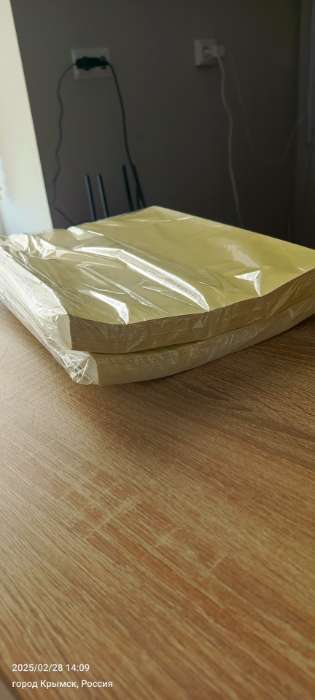 Фотография покупателя товара Этикетки, формат А4, самоклеящиеся, 100 листов, 80 г/м, разлинованные, на листе 4 штуки, 105 х 148.5 мм, белые - Фото 4