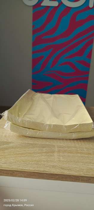 Фотография покупателя товара Этикетки, формат А4, самоклеящиеся, 100 листов, 80 г/м, разлинованные, на листе 4 штуки, 105 х 148.5 мм, белые - Фото 2