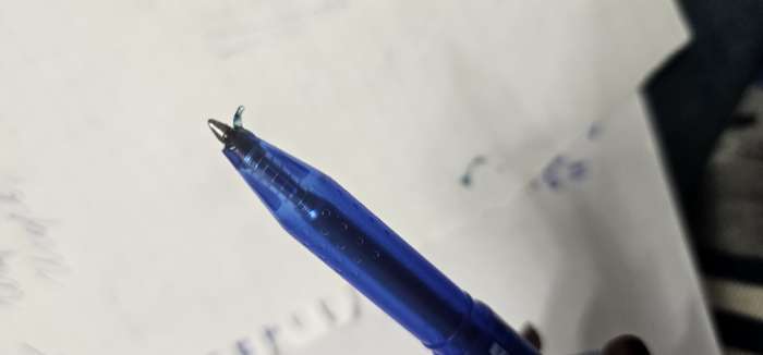 Фотография покупателя товара Стираемая ручка, шариковая, синий стержень, узел 0.5 мм, МИКС - Фото 8