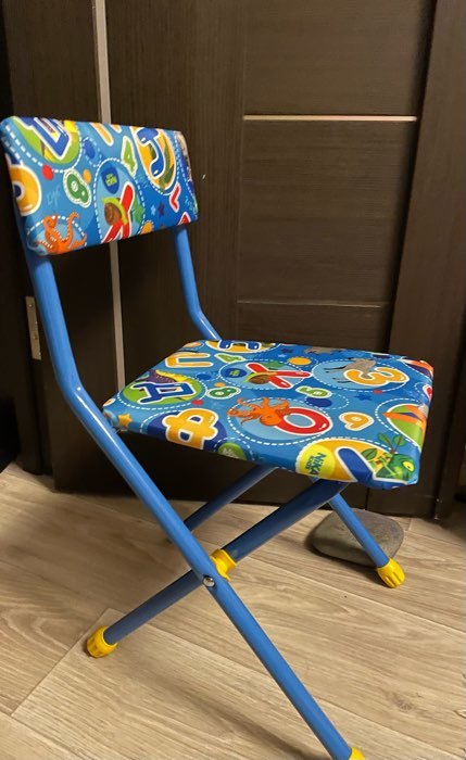 Фотография покупателя товара Комплект детской мебели «Познайка. Азбука» складной, цвета стула МИКС - Фото 36
