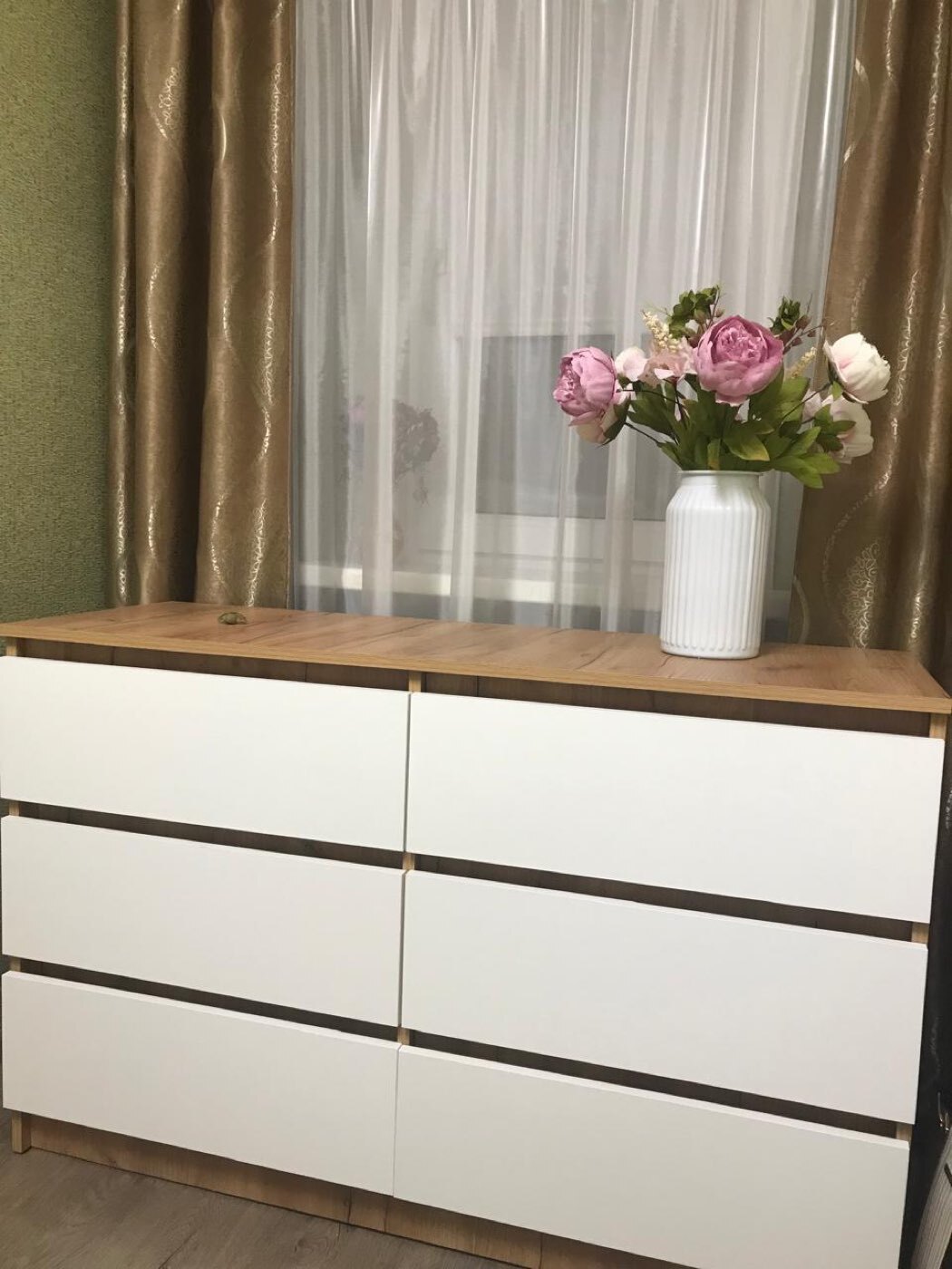 Фотография покупателя товара Комод для хранения «Клик Мебель. Мадера», 3 ящика, 800×420×775 мм, цвет белый - Фото 12