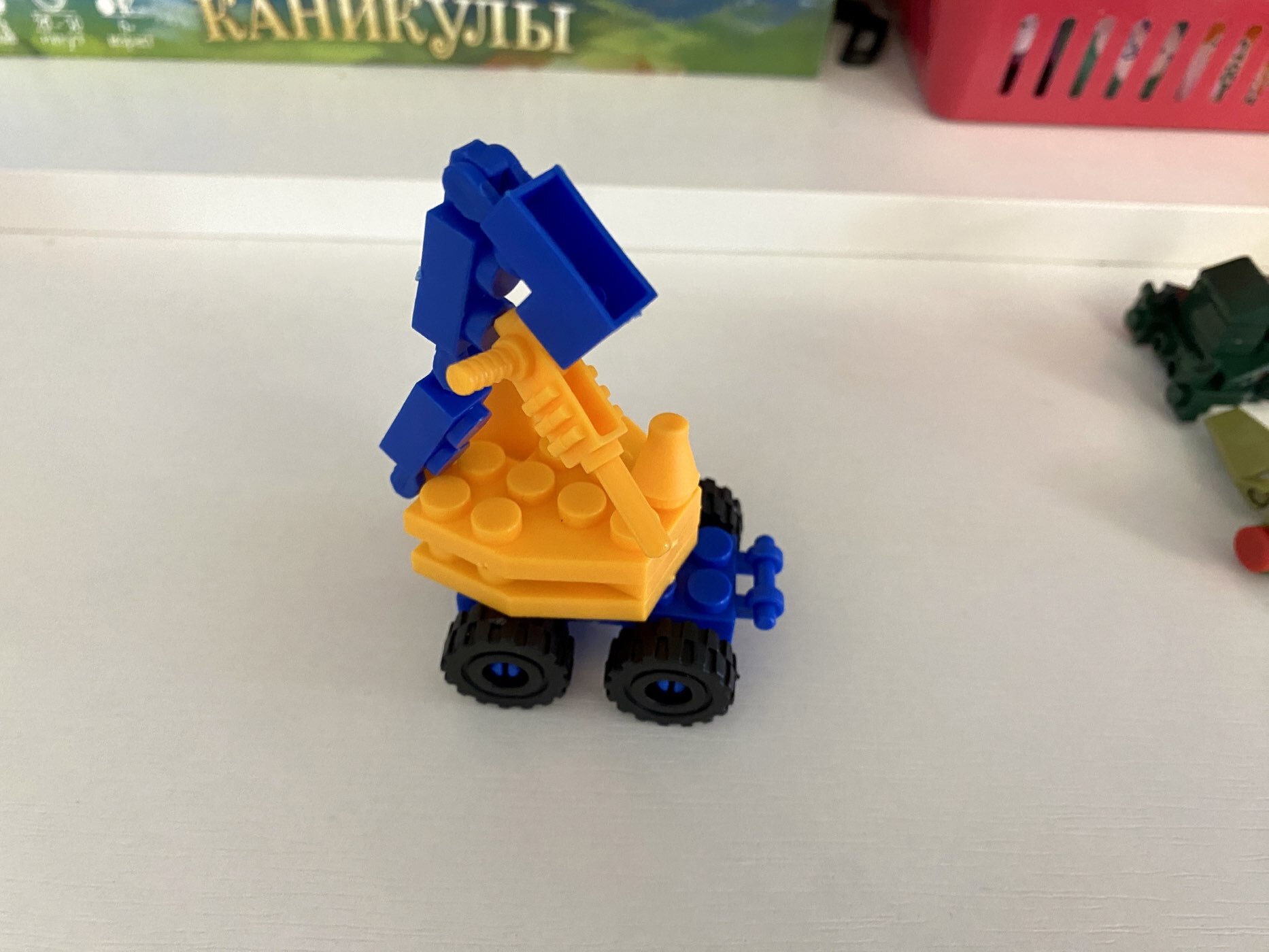 Фотография покупателя товара Конструктор «Строительная техника», МИКС - Фото 1