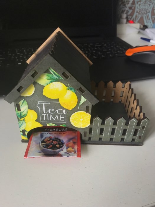 Фотография покупателя товара Чайный домик "Tea time", 10,5х12 см - Фото 5