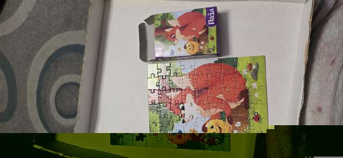 Фотография покупателя товара Пазлы детские сказки «Курочка Ряба», 54 элемента - Фото 2