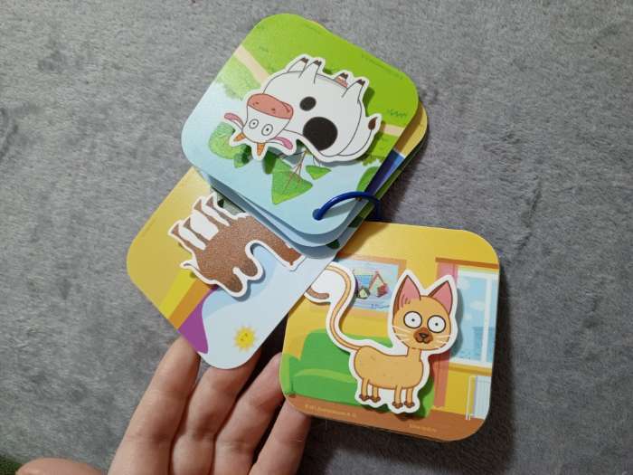 Фотография покупателя товара Игра развивающая на липучках «Изучаем транспорт», Синий трактор - Фото 6