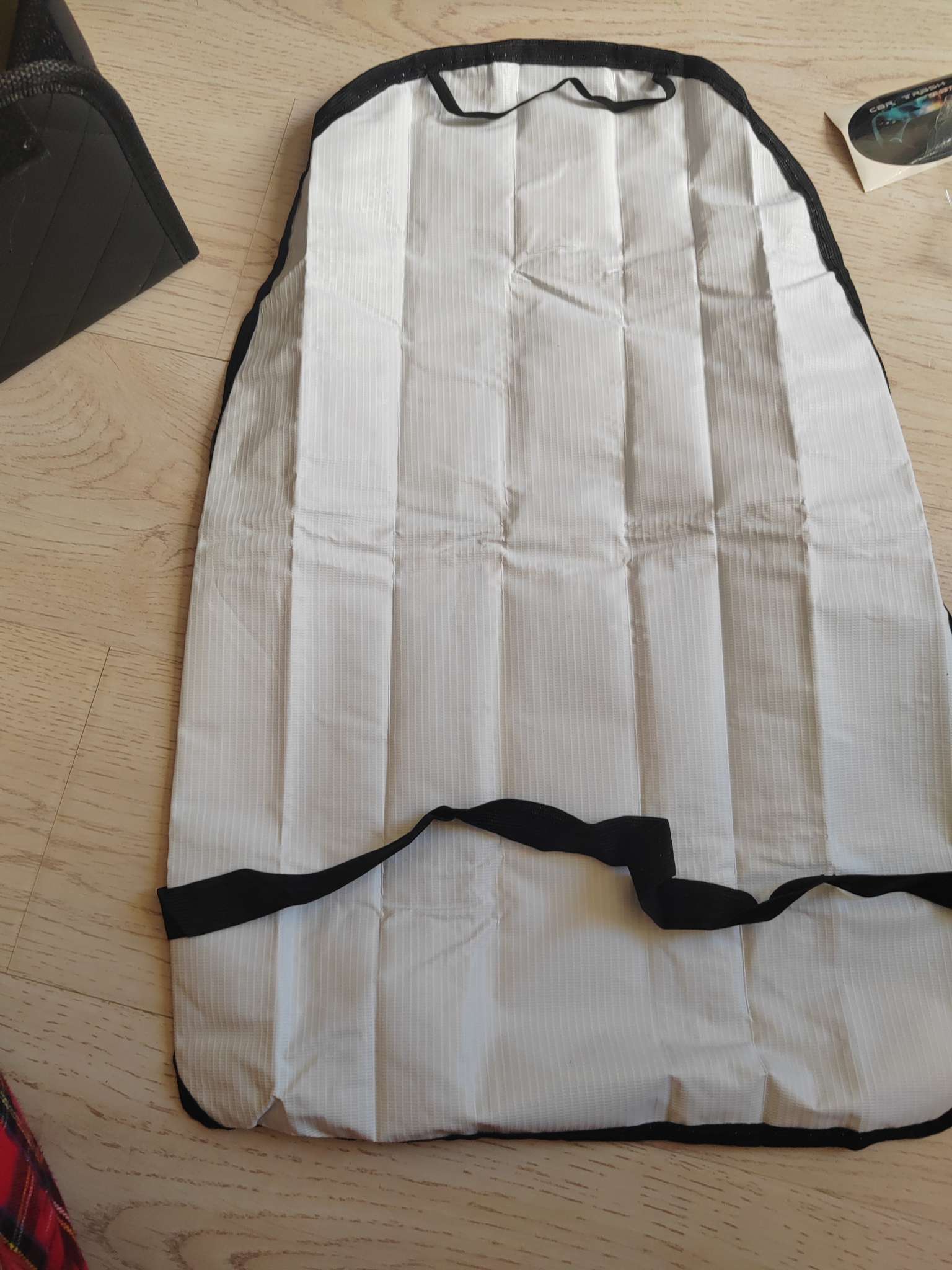 Фотография покупателя товара Накидка на сиденье автомобильное Cartage Головоломка, ПВХ, 60×45 см, европодвес - Фото 2