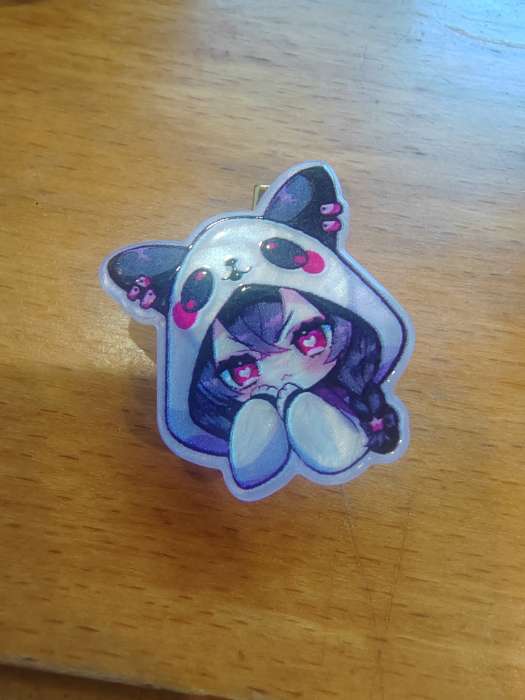 Фотография покупателя товара Заколка для волос вертящаяся «Зайка», 2.5×3 см - Фото 1