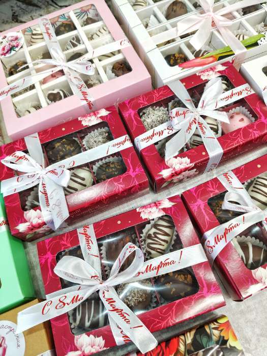 Фотография покупателя товара Лента атласная «С 8 Марта», 15 мм, 23±1 м, белая, розовая №001 - Фото 1