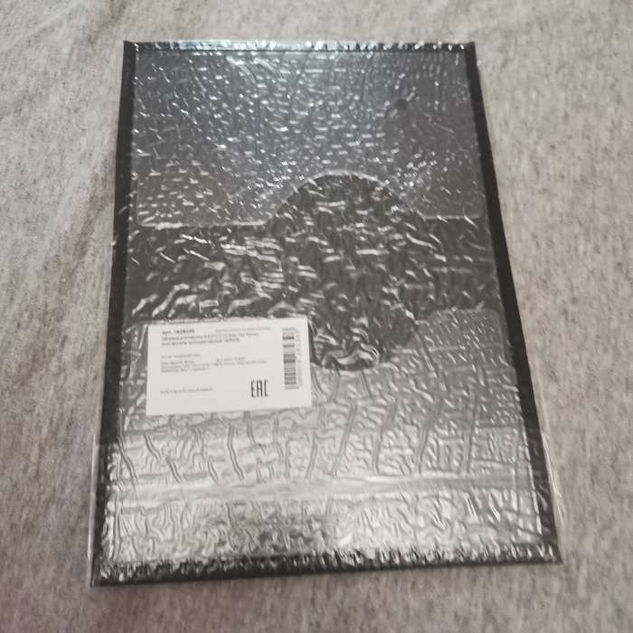 Фотография покупателя товара Обложка для паспорта, цвет тёмно-коричневый - Фото 5