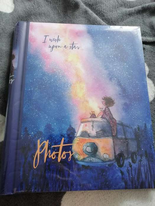 Фотография покупателя товара Фотоальбом магнитный на 10 листов «Ccosmo sketch Млечный путь», 23×28 см - Фото 1