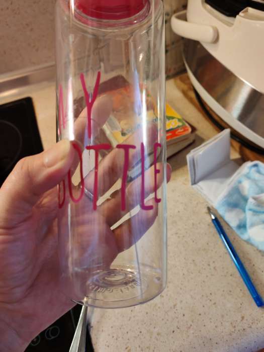 Фотография покупателя товара Бутылка для воды My bottle, 500 мл, 19×6 см, мешок в комплекте, МИКС - Фото 5