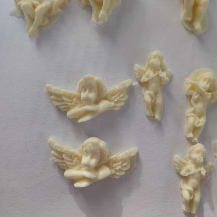 Фотография покупателя товара Молд силиконовый "Ангелы" от 1,3х2,6 см до 2,9х4,6 см МИКС - Фото 5