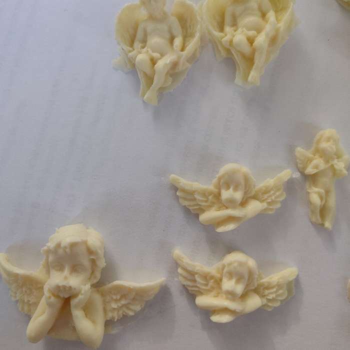 Фотография покупателя товара Молд силиконовый "Ангелы" от 1,3х2,6 см до 2,9х4,6 см МИКС - Фото 3