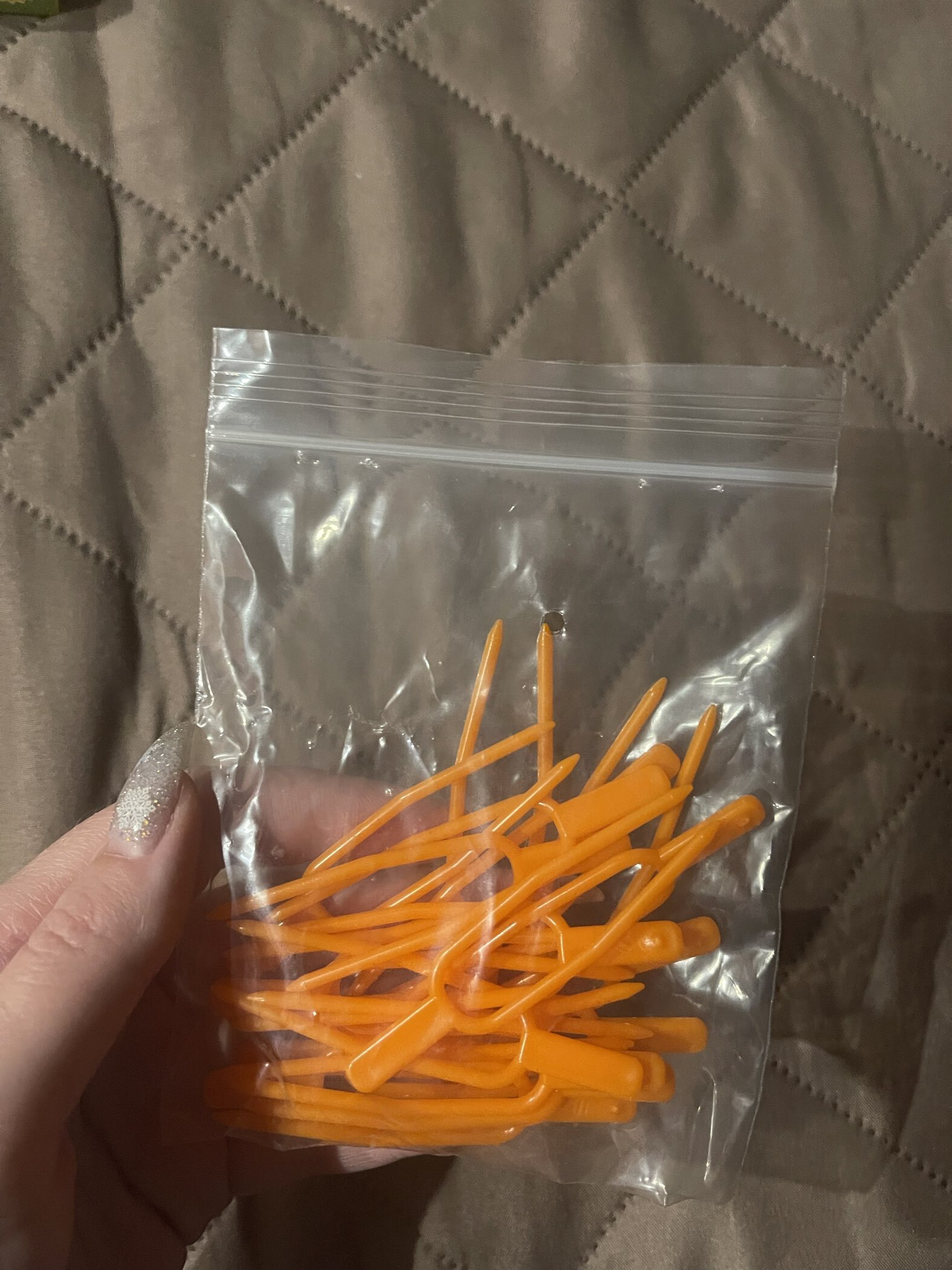 Фотография покупателя товара Зажим для растений, набор 20 шт., пластик, Greengo - Фото 1