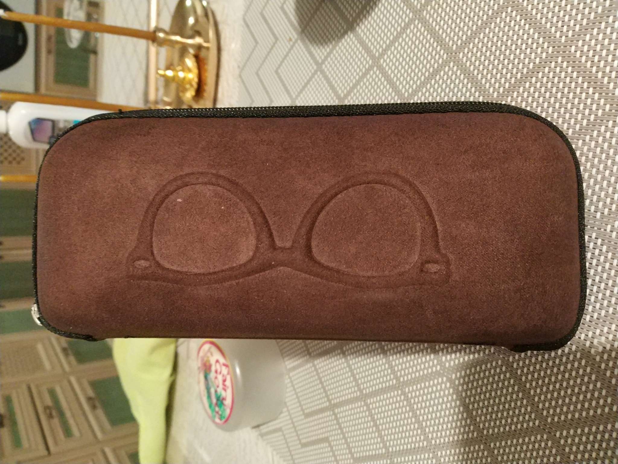 Фотография покупателя товара Футляр для очков «Лион», на молнии, длина 16.5 см, тёмно-синий - Фото 5