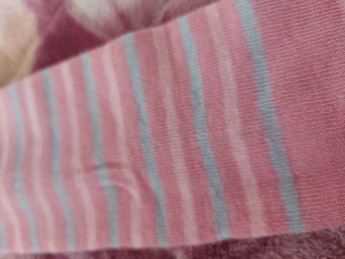 Фотография покупателя товара Колготки детские KAFTAN «Полоска» 104-110 см, цвет розовый - Фото 1