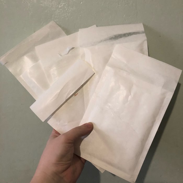 Фотография покупателя товара Крафт-конверт с воздушно-пузырьковой плёнкой Mail Lite, 11х16 см, White