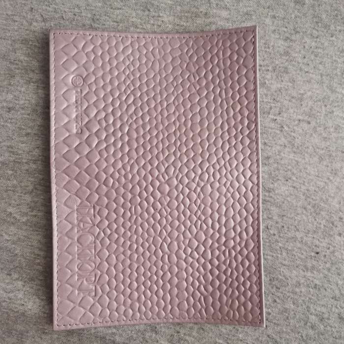 Фотография покупателя товара Обложка для паспорта TEXTURA, цвет розовый - Фото 10
