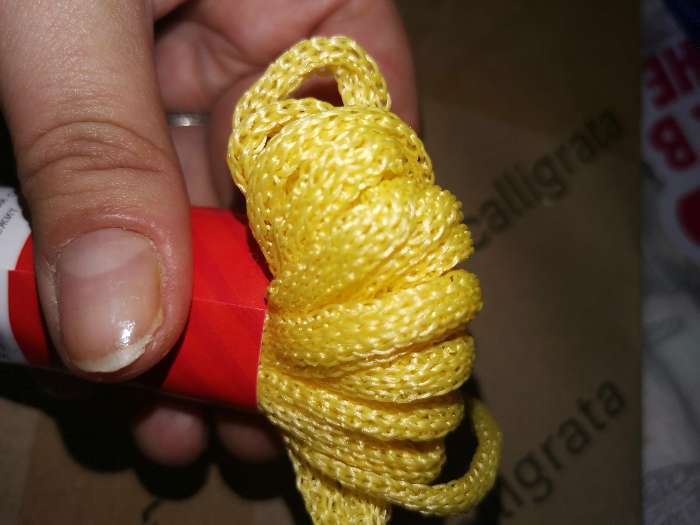 Фотография покупателя товара Шнур-верёвка бытовой, d=4 мм, 10 м, цвет МИКС - Фото 2