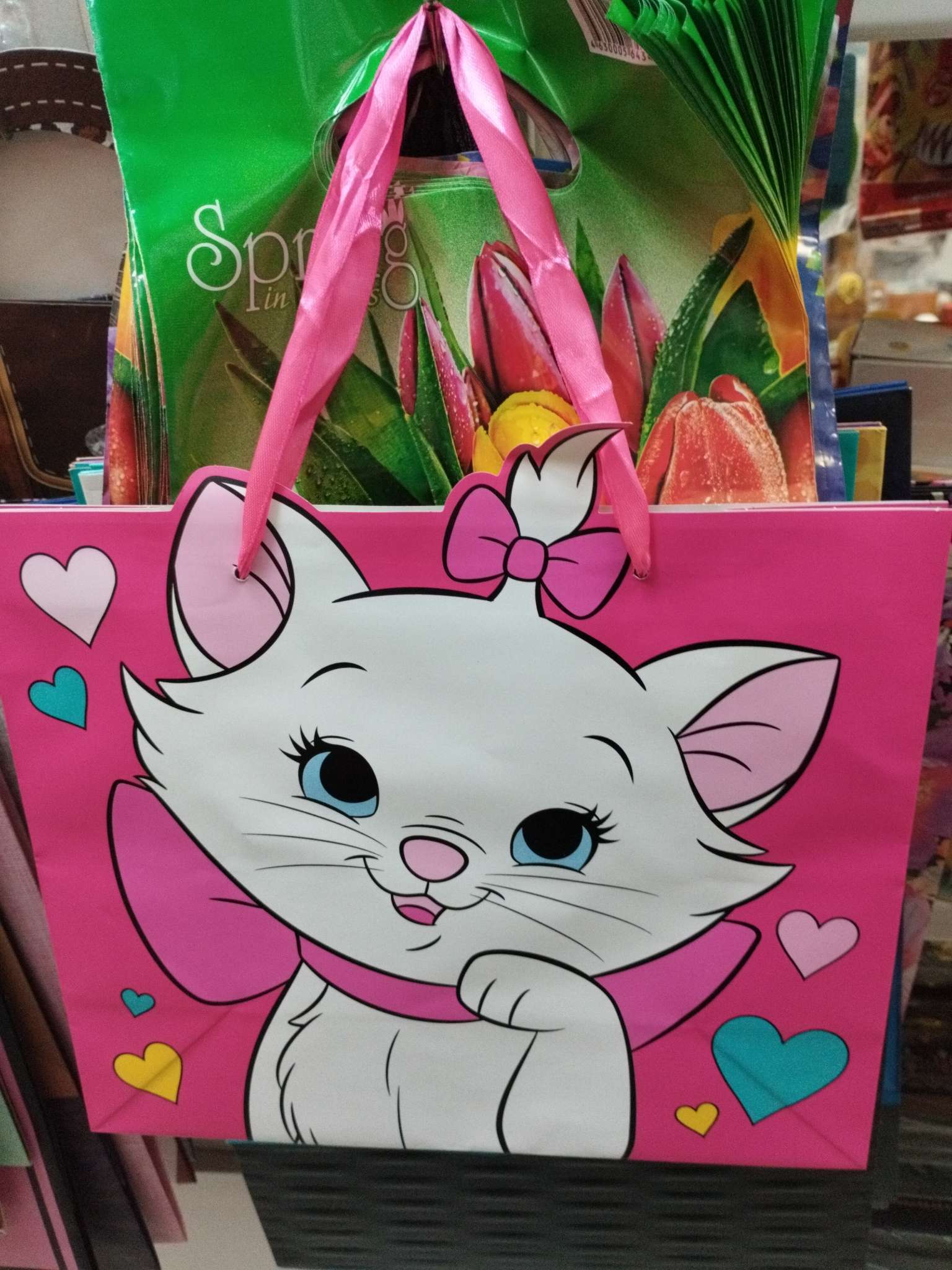 Фотография покупателя товара Пакет ламинированный «Кошечка», 23×27×11.5 см - Фото 1