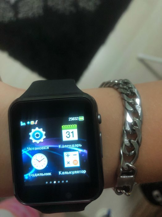 Фотография покупателя товара Смарт-часы Jet Phone SP1, 48мм, 1.54", черный - Фото 6