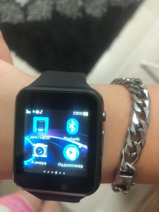 Фотография покупателя товара Смарт-часы Jet Phone SP1, 48мм, 1.54", черный