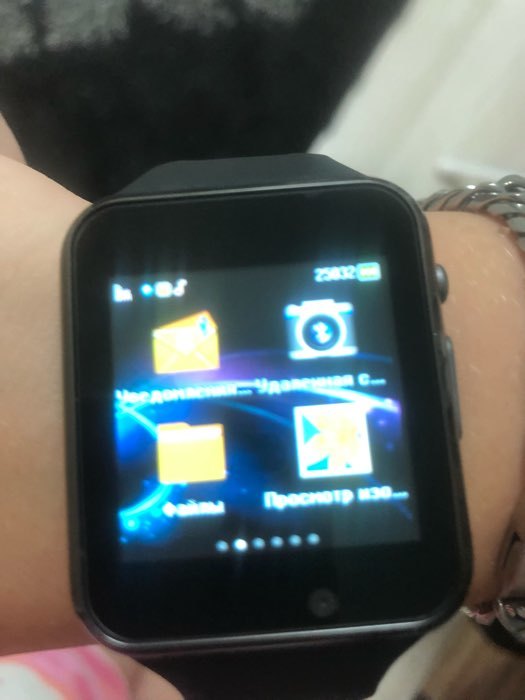 Фотография покупателя товара Смарт-часы Jet Phone SP1, 48мм, 1.54", черный - Фото 3