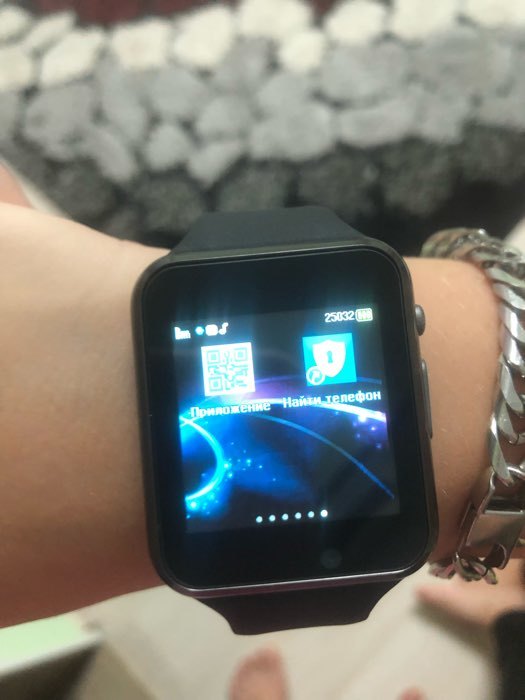 Фотография покупателя товара Смарт-часы Jet Phone SP1, 48мм, 1.54", черный - Фото 2