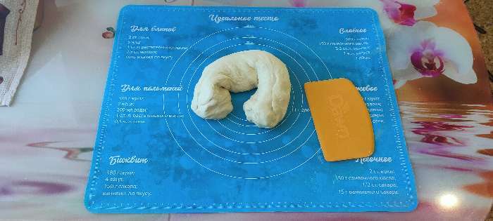 Фотография покупателя товара Силиконовый коврик для выпечки «Сладкая булочка», 50 х 40 см - Фото 5