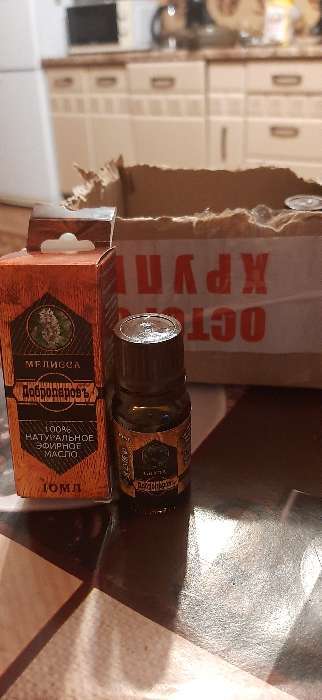 Фотография покупателя товара Эфирное масло "Мелисса", флакон-капельница, аннотация, 10 мл, "Добропаровъ"