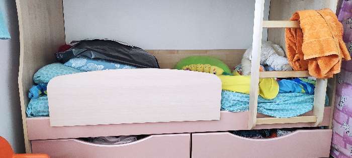 Фотография покупателя товара Бортик для кровати съемный Твист-1, 900х50х300, Венге - Фото 10