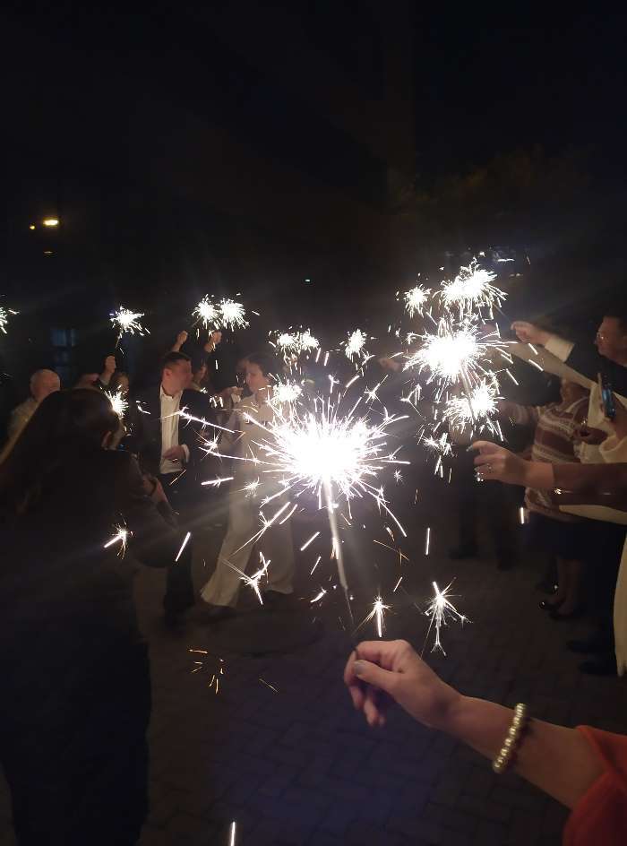 Фотография покупателя товара Бенгальские огни, 40 см, 3 штуки, "Новогодние", 80 сек