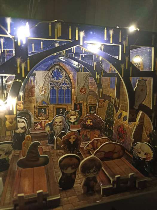 Фотография покупателя товара УЦЕНКА (вмятины на деталях) Конструктор 3D «Волшебный зал», с гирляндой - Фото 7