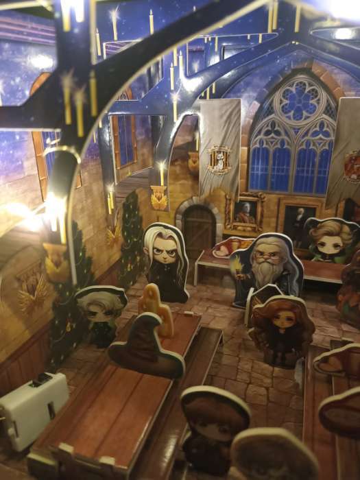 Фотография покупателя товара УЦЕНКА (вмятины на деталях) Конструктор 3D «Волшебный зал», с гирляндой - Фото 6