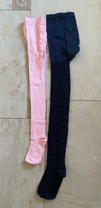 Фотография покупателя товара Колготки детские, цвет джинс, рост 122-128 см