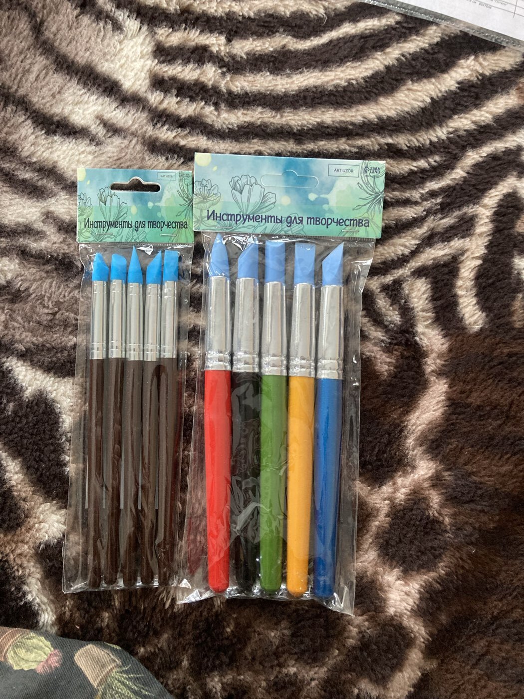 Фотография покупателя товара Инструменты для моделирования и придания формы, (набор 5 шт.), 16.5 см - Фото 1