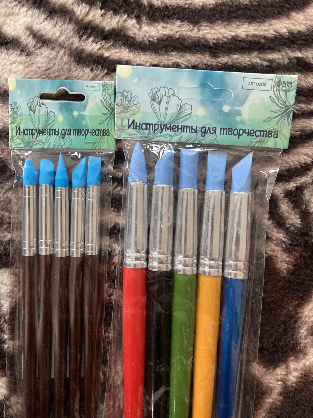 Фотография покупателя товара Инструменты для моделирования и придания формы, (набор 5 шт.), 16.5 см - Фото 2