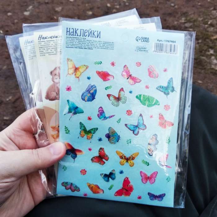 Фотография покупателя товара Наклейки детские бумажные «Домашние любимцы», 11 х 16 см - Фото 5