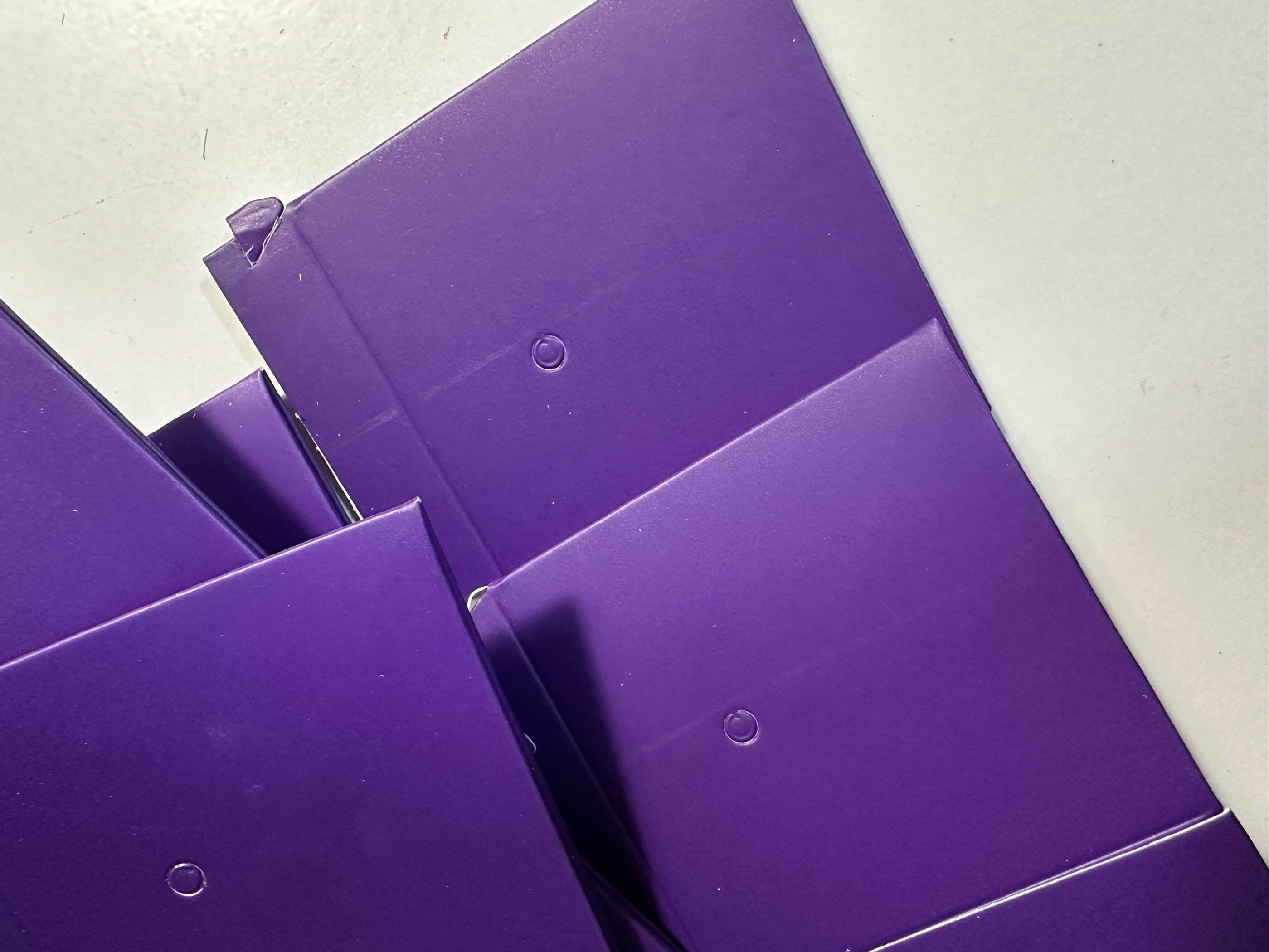 Фотография покупателя товара Коробочка подарочная складная «Презент», 6×6×6 см, фиолетовый - Фото 14