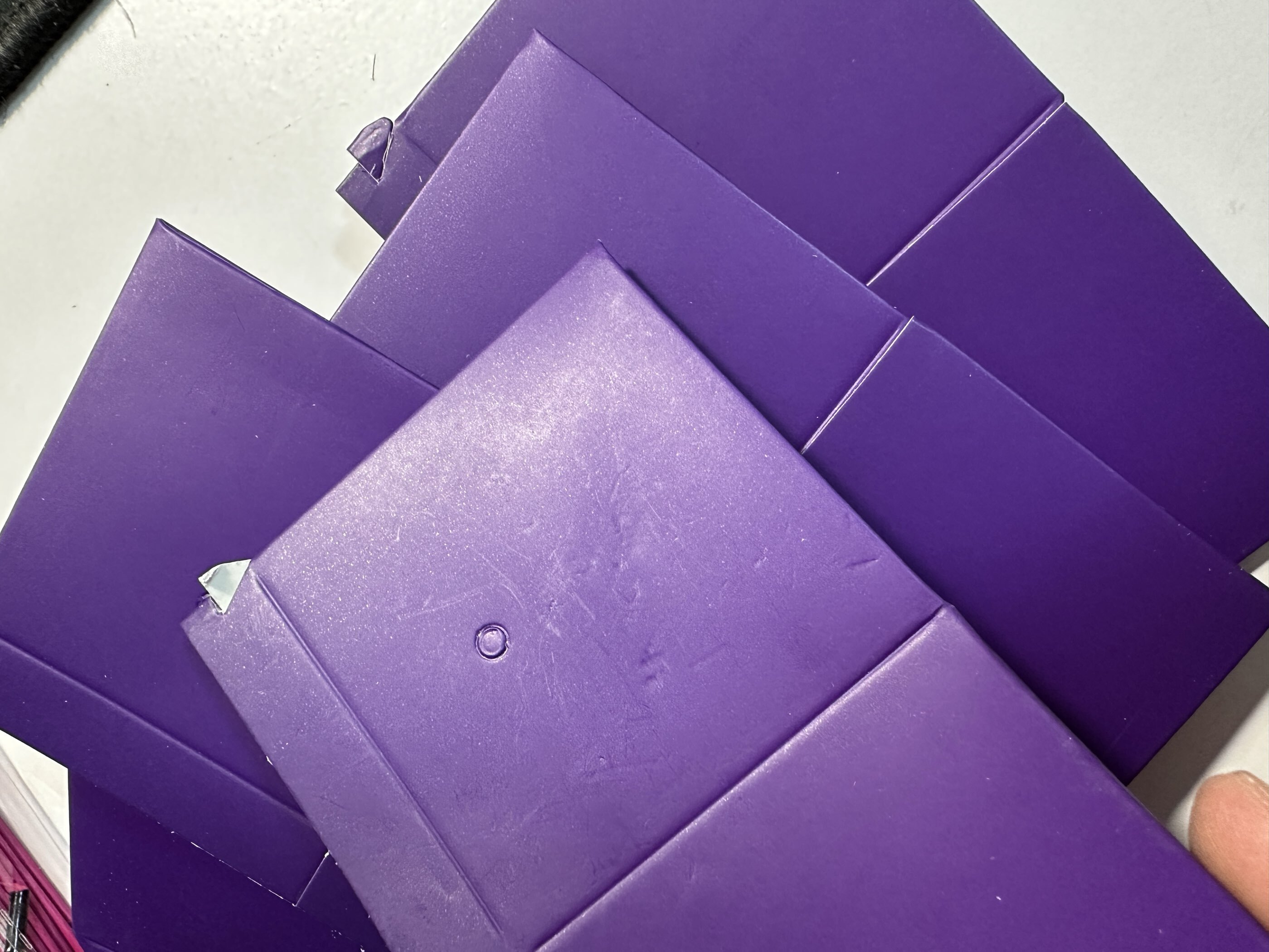Фотография покупателя товара Коробочка подарочная складная «Презент», 6×6×6 см, фиолетовый - Фото 18