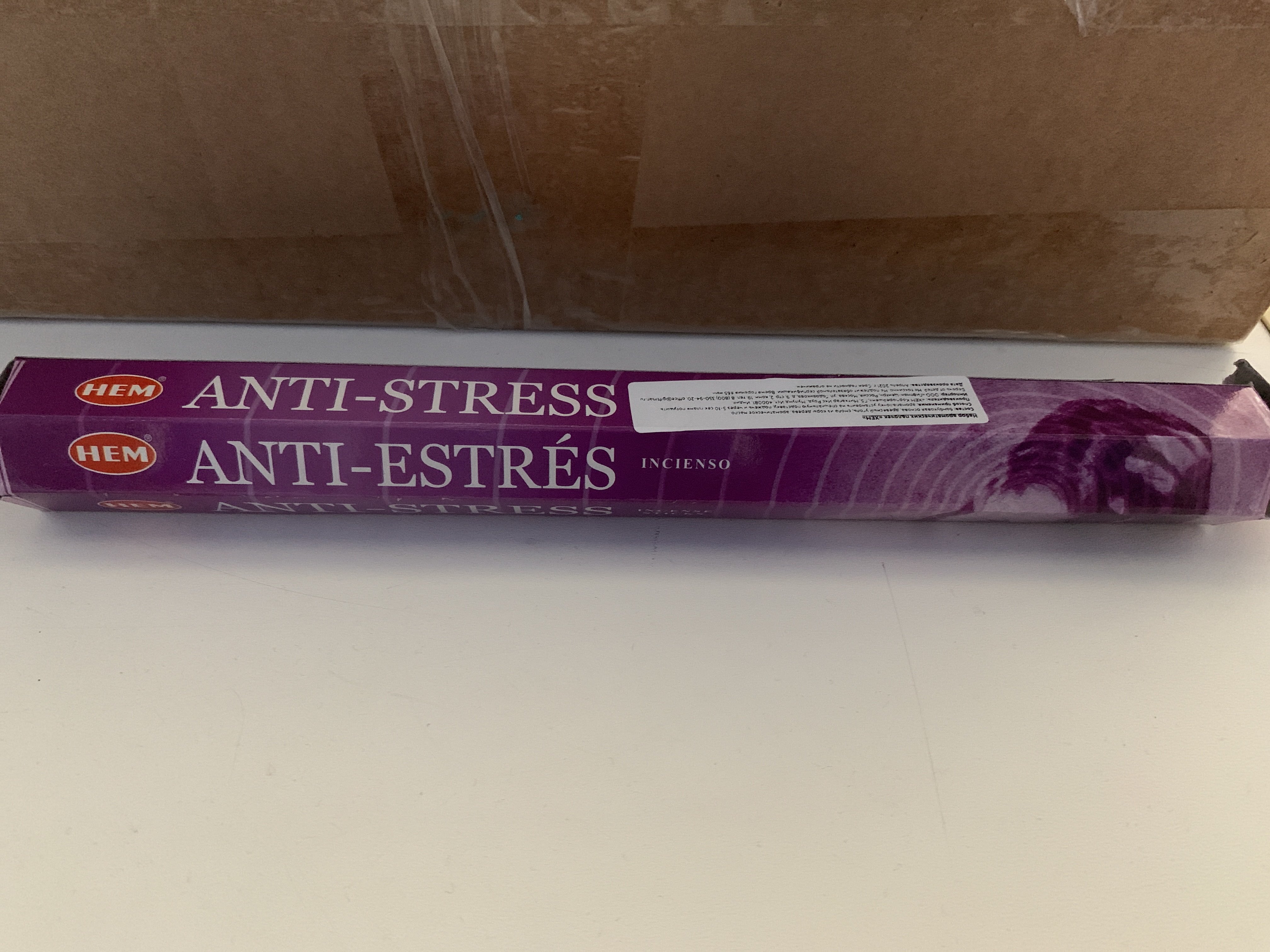 Фотография покупателя товара Благовония HEM "Antistress. Антистресс", 20 палочек в упаковке, шестигранник
