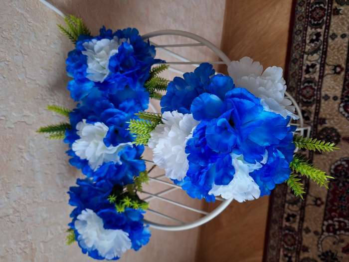 Фотография покупателя товара Цветы искусственные «Глоксиния соната», h=20 см, d=11 см, розовые - Фото 18