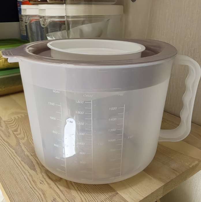 Фотография покупателя товара Ёмкость для миксера, 2 л, 21×17×14 см, МИКС - Фото 1