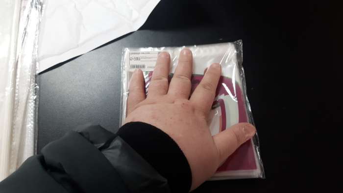 Фотография покупателя товара Пакет БОПП с липкой лентой, «Праздничное ассорти», 14×14+3 см - Фото 4