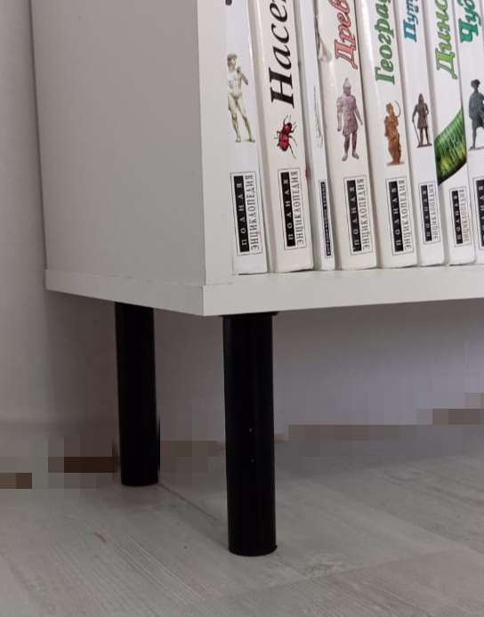 Фотография покупателя товара Стеллаж-перегородка «Кристи», 1500×297×2036 мм, цвет белый - Фото 2