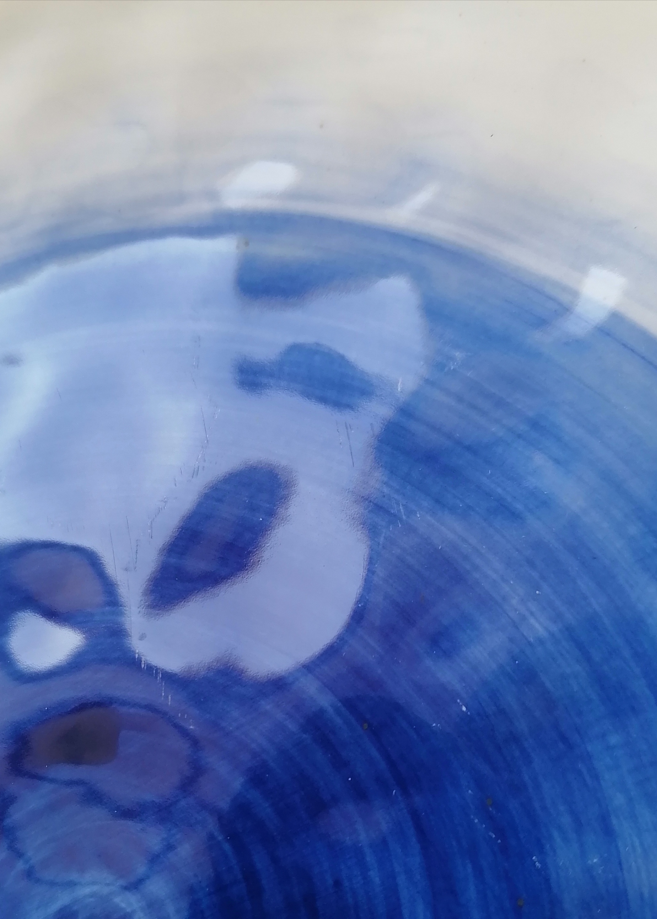 Фотография покупателя товара Тарелка фарфоровая Доляна «Космос», d=21,8 см, цвет синий - Фото 14